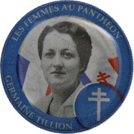 France, Jeton, Femmes Au Panthéon - Germaine Tillion, Nickel, TTB - Andere & Zonder Classificatie