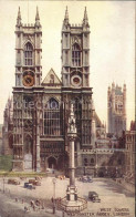 11751766 London West Towers Of Westminster Abbey Valentine's Post Card - Autres & Non Classés