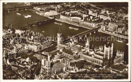 11751760 London Houses Of Parliament Westminster Abbey County Hall Thames Bridge - Altri & Non Classificati