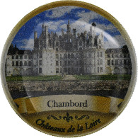 France, Jeton, Châteaux De La Loire, Chambord, Nickel, TTB - Other & Unclassified