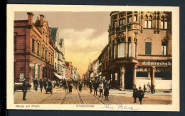 AK Neuss Um 1900 Niederstraße, Coloriert (PK0274 - Autres & Non Classés