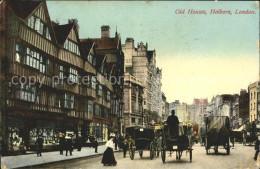 11751747 London Old Houses Holborn Pferdekutsche - Autres & Non Classés