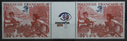 Französisch-Polynesien 397 Zf Postfrisch #TS790 - Sonstige & Ohne Zuordnung