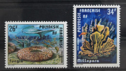 Französisch-Polynesien 256-257 Postfrisch Korallen #TS794 - Sonstige & Ohne Zuordnung