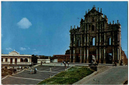 Macao - Ruins Of St. Paul - China