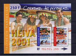 POLYNÉSIE FRANÇAISE BLOC 2001 Y&T N° 27 NEUF** - Hojas Y Bloques