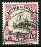 DEUTSCH-OSTAFRIKA DOA Nr 28b Gestempelt X67B0EA - Africa Orientale Tedesca