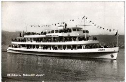 Zürichsee - Motorschiff Linth - Dampfer