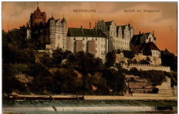 Bernburg - Schloss Mit Wasserfall - Bernburg (Saale)