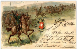 Souvenir Militaire - Litho - Sonstige & Ohne Zuordnung