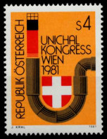 ÖSTERREICH 1981 Nr 1669 Postfrisch S59E87A - Unused Stamps