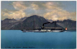 Lac Leman - Bateau Montreux - Dampfer