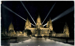 Angkor Vat Vue De Nuit - Cambogia