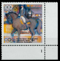 BRD 1992 Nr 1594 Postfrisch FORMNUMMER 1 X8F7D5E - Unused Stamps