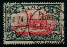 SAMOA (DT. KOLONIE) Nr 19 Zentrisch Gestempelt Gepr. X6B9402 - Samoa