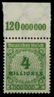 D-REICH INFLA Nr 316AP OR A Postfrisch ORA X6D60A6 - Neufs