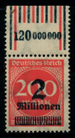 DEUTSCHES REICH 1923 INFLA Nr 309AWa OR 1-4-1 1 X72B656 - Nuevos