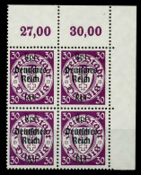 3. REICH 1939 Nr 725 Postfrisch VIERERBLOCK ECKE-ORE X77D582 - Ungebraucht