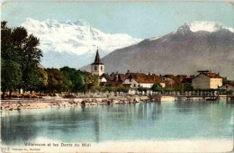 Villeneuve Et Les Dents Du Midi - Sonstige & Ohne Zuordnung