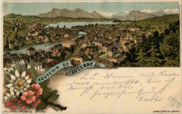 Gruss Aus Luzern - Litho - Lucerne