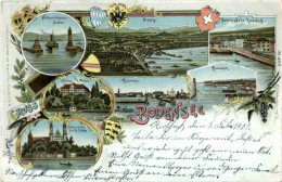 Gruss Vom Bodensee - Rorschach - Romanshorn - Litho - Romanshorn