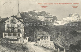 11751541 Klausenstrasse Hotel Klausen Passhoehe Mit Kammlistock Und Scheerhorn K - Autres & Non Classés