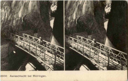 Aareschlucht Bei Meiringen - Stereokarte - Meiringen