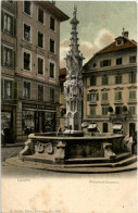 Luzern - Weinmarktbrunnen - Luzern