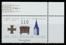 BRD 1999 Nr 2060 Postfrisch ECKE-ORE X86B872 - Unused Stamps
