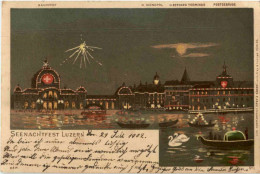 Luzern - Seenachtfest - Litho - Lucerna