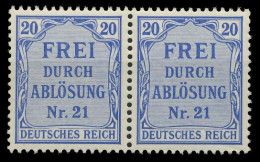 DEUTSCHES REICH DIENSTMARKEN 1903 05 Nr 5 Postfrisch WA X89C48A - Dienstzegels