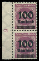 DEUTSCHES REICH 1923 HOCHINFLA Nr 289b Postfrisch SENKR X89C68E - Ungebraucht