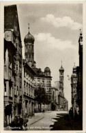 Augsburg - Blick Auf Heilig Kreuz - Augsburg