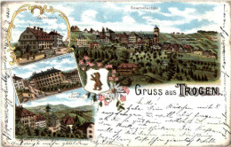 Gruss Aus Trogen - Litho - Trogen