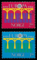 NORWEGEN 1984 Nr 904-905 Gestempelt X5B962A - Used Stamps