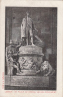 F39. Vintage Postcard. Horatio Nelsons' Monument. St Pauls Cathedral. London - Hombres Políticos Y Militares