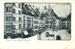 Schaffhausen - Frohnwaagplatz - Schaffhouse