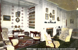 F69.  Vintage Postcard. Walmer Castle Interior. Nelson Received Trafalgar Orders - Otros