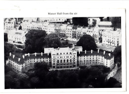 F85. Vintage Postcard. Manor Hall, Bristol University From The Air. - Bristol