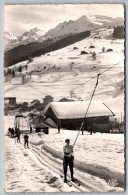 (74) 1017, La Clusaz, CAP 96, Le Remonte-Pente Et L'Aiguille Verte, état ! - La Clusaz