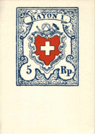 Schweizer Briefmarke - Sellos (representaciones)