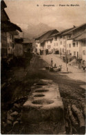 Gruyeres - Place Du Marche - Gruyères