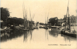 Alexandria - Mahmoudieh Canal - Alexandria