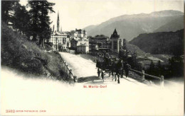 Davos Dorf Mit Kutsche - Davos