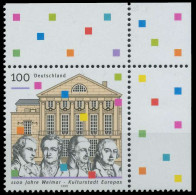 BRD BUND 1999 Nr 2028I Postfrisch ECKE-ORE X60B086 - Unused Stamps