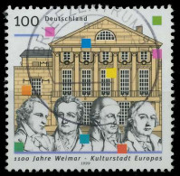 BRD BUND 1999 Nr 2028II Zentrisch Gestempelt X60B0A2 - Used Stamps