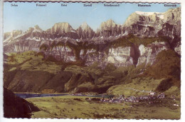 (99). Suisse. St Gall. Walenstadt Mit Churfirsten 1962 - San Galo