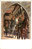 K. B. Gendarmerie 1813 - Künstlerkarte Anton Hoffmann - Polizei - Gendarmerie