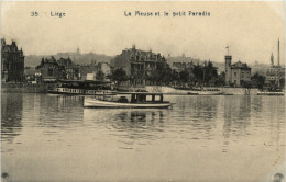 Liege - La Meuse Et Le Petit Paradis - Liège