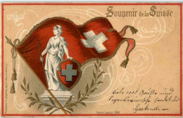 Souvenir De La Suisse - Litho - Sonstige & Ohne Zuordnung